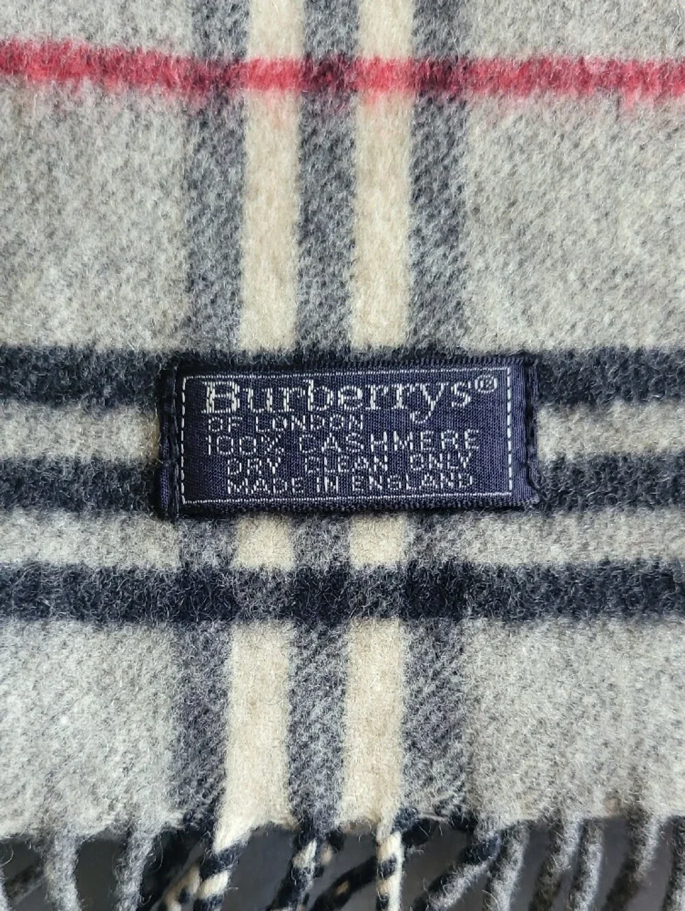 Burberry Vintage Checkered Scarf